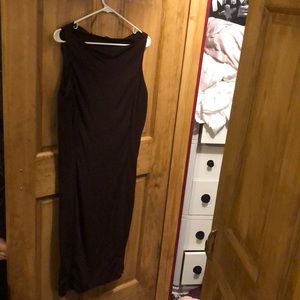 Sexy brown dress, stretchy